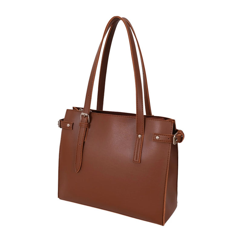 Modire Brown satchel tote bag