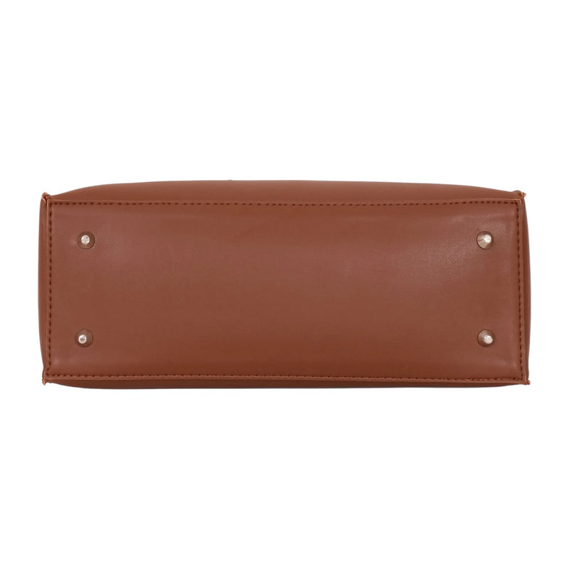 Modire Brown satchel tote bag