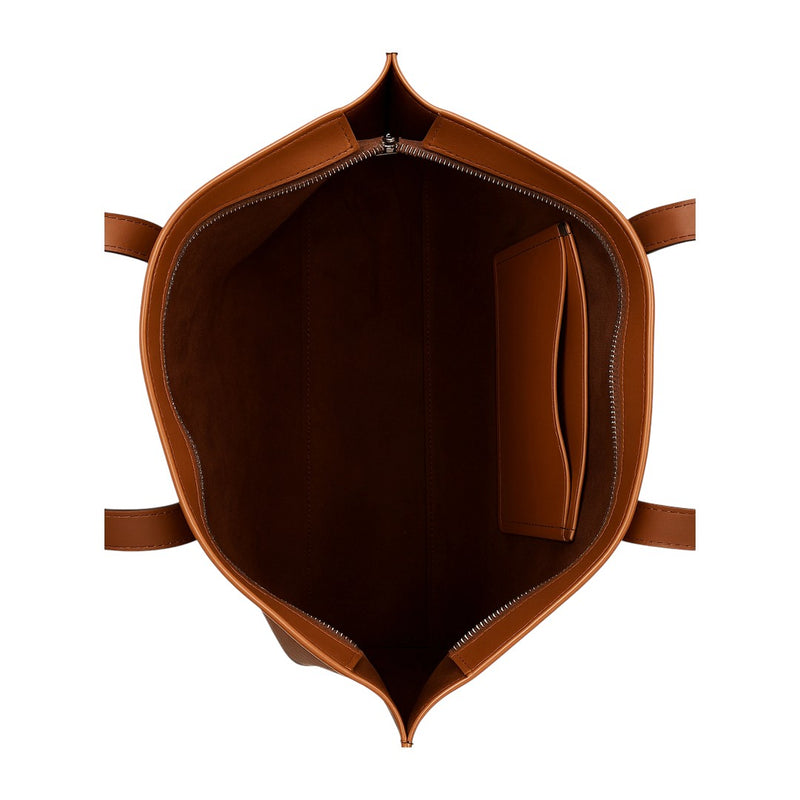 Modire Horse brown long handle tote bag